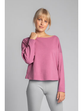 LaLupa LaLupa Bluza LA037 Fioletowy Comfortable Fit