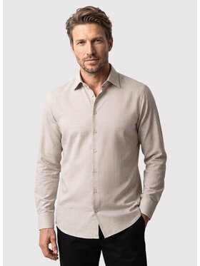 Pako Lorente Pako Lorente Koszula P26WP-1X-017 Beżowy Slim Fit