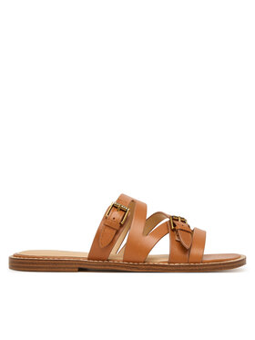 Guess Guess Şlapi FLJGRY LEA03 Maro deschis