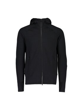 POC POC Bluza techniczna M's Merino Zip Hood Czarny Regular Fit