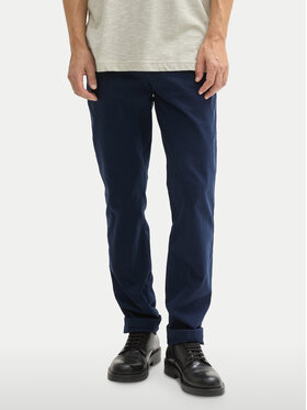 Tom Tailor Tom Tailor Spodnie materiałowe 1044398 Granatowy Slim Fit