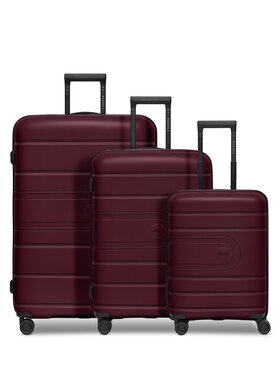 Redolz Redolz Komplet walizek 320908 Czerwony