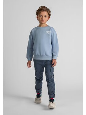 minoti minoti Spodnie cargo 27PANT4 Niebieski Relaxed Fit