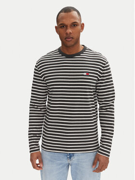 Tommy Jeans Tommy Jeans Longsleeve Breton DM0DM20803 Сірий Regular Fit