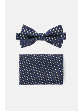 Lancerto Lancerto Komplet mucha i poszetka MU090122000040 Granatowy