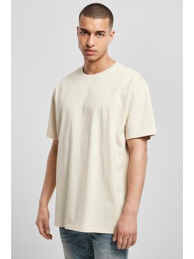 TeeShoppen TeeShoppen T-Shirt 'Oversized Collection' Beżowy Oversize