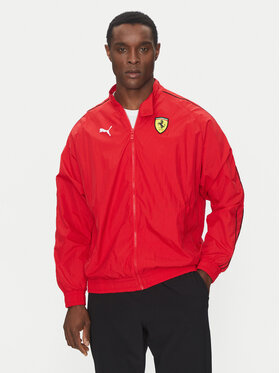 Scuderia Ferrari Scuderia Ferrari Prechodná bunda Ferrari Race T7 630215 Červená Regular Fit