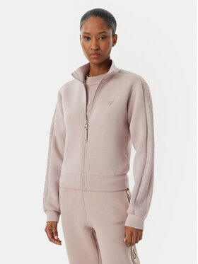 Guess Guess Džemperis New Allie Scuba V2YQ17 K7UW2 Violetinė Regular Fit