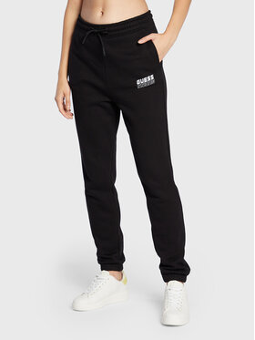 Guess Guess Долнище анцуг V2BB18 K9V34 Черен Regular Fit