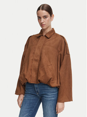 Vero Moda Vero Moda Kurtka przejściowa Hazel 10353230 Brązowy Oversize