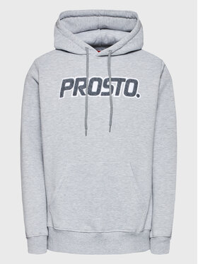 PROSTO. PROSTO. Bluza KLASYK Logon 2072 Szary Regular Fit