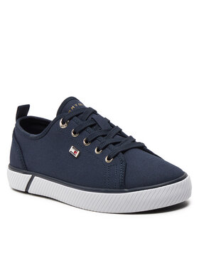 Tommy Hilfiger Tenisice Vulc Canvas Sneaker FW0FW08063 Tamnoplava