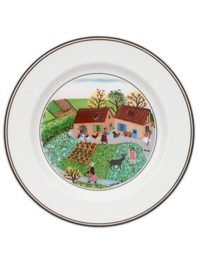 Villeroy & Boch Villeroy & Boch Talerz Design Naif Villeroy & Boch Biały