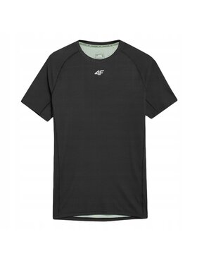 4F 4F T-Shirt TFTSM171 Czarny Comfortable Fit