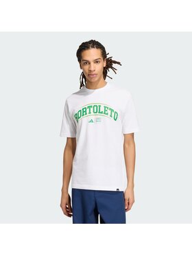 adidas adidas T-Shirt 165226 Biały Regular Fit