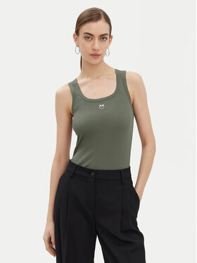 PINKO PINKO Top Calcolatore 100807 Zielony Regular Fit