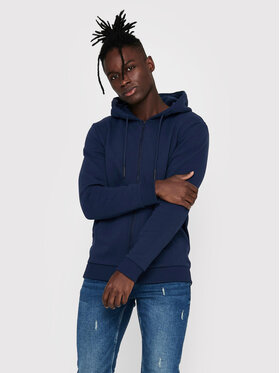 Only & Sons Only & Sons Bluza Ceres 22018684 Granatowy Regular Fit