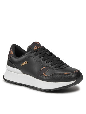 Guess Guess Sneakersy FLPVN2 PEL12 Černá