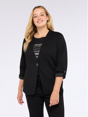 Fiorella Rubino Fiorella Rubino Bluza G848L008650N033 Czarny A-Line Fit