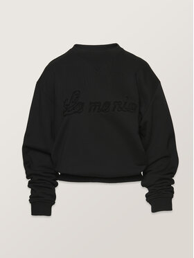 La Mania La Mania Felpa BRODIE Nero Classic Fit