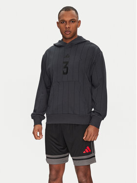 adidas adidas Bluza Seasonal Essentials US Sport JD8095 Szary Regular Fit