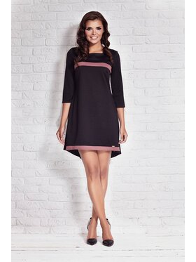 Infinite You Infinite You Vestito da giorno M030 Nero Basic Fit