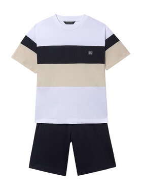 Mayoral Mayoral Completo T-shirt e pantaloncini 6691 Nero Regular Fit