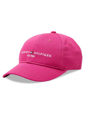 Tommy Hilfiger Tommy Hilfiger Czapka z daszkiem Established AU0AU01529 Różowy