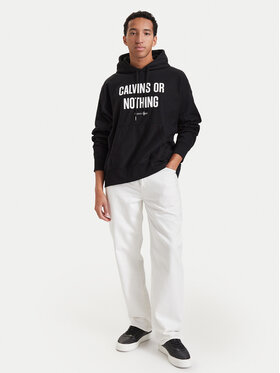 Calvin Klein Jeans Calvin Klein Jeans Μπλούζα Calvins Or Nothing LV04RH245G Μαύρο Regular Fit