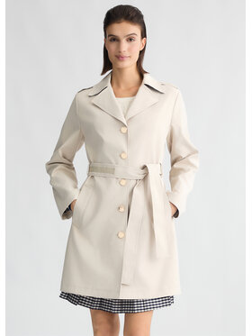 Liu Jo Liu Jo Trench WA5242T3929M9638 Beige Regular Fit
