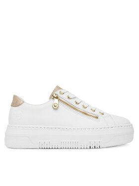 Rieker Rieker Sneakersy M1921-80 Biela