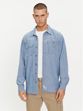 Levi's® Levi's® cămașă de blugi Auburn Worker A7224-0001 Albastru Relaxed Fit