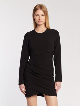 Silvian Heach Silvian Heach Každodenní šaty Corto CVA22141VE Černá Regular Fit