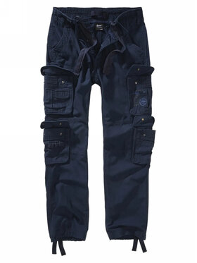 Brandit Brandit Spodnie materiałowe 1016.8 Granatowy Slim Fit