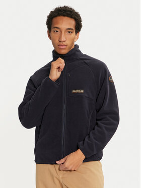 Napapijri Napapijri Fleecejacke T-Dolent NP0A4HZP Dunkelblau Regular Fit