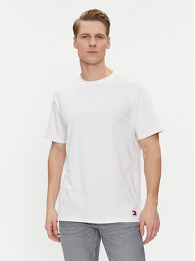 Tommy Hilfiger Tommy Hilfiger 2 marškinėlių komplektas UM0UM03157 Balta Regular Fit