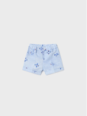 Mayoral Mayoral Pantaloncini di tessuto 1257 Celeste Regular Fit