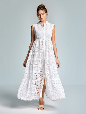 Iconique Iconique Vestito da spiaggia 26-002 Bianco