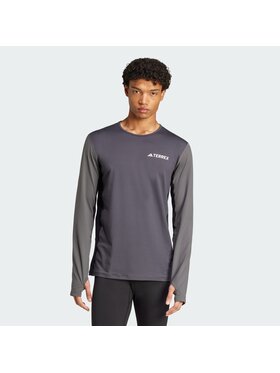 adidas adidas Koszulka techniczna 152385 Szary Regular Fit