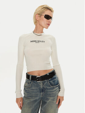 Miss Sixty Miss Sixty Светр 6L4RJ4340000 Écru Slim Fit