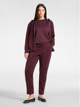 Elena Mirò Elena Mirò Pantaloni di tessuto P024Z100249N039 Bordeaux Regular Fit