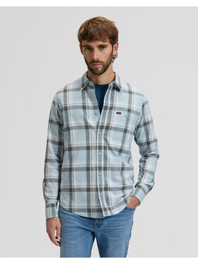 Lee Lee Koszula SURE SHIRT Niebieski Regular Fit