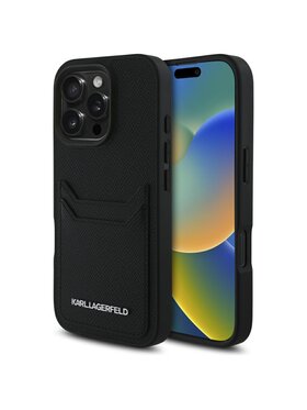 KARL LAGERFELD KARL LAGERFELD Etui na telefon iPhone 16 Pro Max Czarny