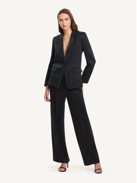 KMX KMX Spodnie materiałowe 808310007 Czarny Straight Fit
