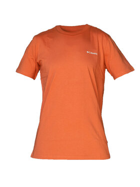 Columbia Columbia T-Shirt Columbia Rapid Ridge Back Graphic Tee II Pomarańczowy Regular Fit