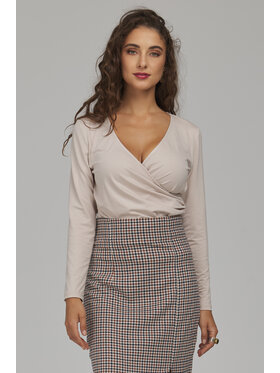 NIFE NIFE Halenka B236 Béžová Slim Fit