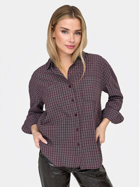ONLY ONLY Košile Fenna 15375372 Fialová Oversize