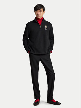 Polo Ralph Lauren Polo Ralph Lauren Džemperis ar kapuci 710B28738001 Melns Regular Fit