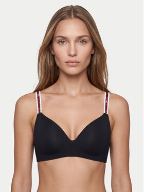 Tommy Hilfiger Tommy Hilfiger Biustonosz bezfiszbinowy Lighty Lined UW0UW02413 Granatowy