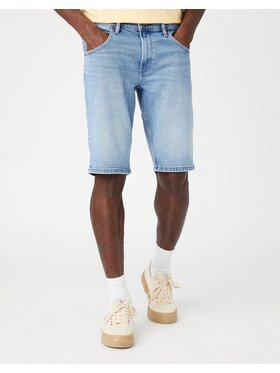 Wrangler Wrangler Szorty jeansowe COLTON SHORTS Niebieski Slim Fit
